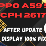 OPPO A59 5G CPH 2617 After Update Blue Display Fix File