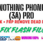 Nothing Phone(3a) Pro Frp Pin Unlock Firmware Nothing Phone(3a) PRO