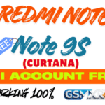 Redmi Note 9S (curtana) Mi Account Remove File Redmi Note 9s