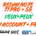 Redmi Note11Pro+ 5G (VEUX+PEUX) Mi Account FRP file VEUX+PEUX