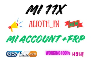 Mi 11X (Alioth_In) Mi Account+Frp Fastboot Fix File
