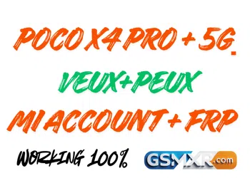 Poco X4 Pro 5G (Veux+Peux) Mi Account Frp File