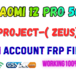 FRP removal steps on Xiaomi device