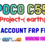 Poco C55 (earth) (MTK) Mi Account FRp poco c55