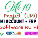 Mi 10 (Umi) Mi Account & FRP File Mi 10 (Umi) mi account