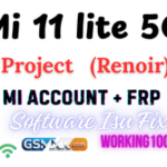 Mi 11 lite 5G (Renoir) Mi Account & FRP Unlock File Free