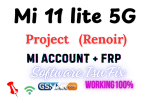 Mi 11 Lite 5G Renoir Mi Account Frp Unlock File Free