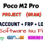 Poco M2 Pro (gram) Mi Account & FRP File Poco M2 pro (gram) Mi Account +Frp file