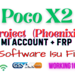 Poco X2 mi account