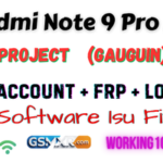 Redmi Note 9 Pro 5G (gauguin) mi account+frp Redmi Note 9 Pro 5G Mi Account Remove