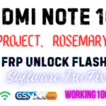 Redmi Note 10s (rosemary ) Mi Account FRP Unlock File Free